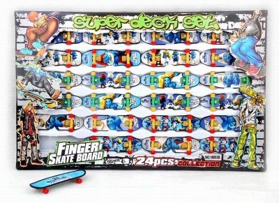 SMURFS FINGER SKATE BOARD 24PCS/DISPLAY BOX - HP1020668