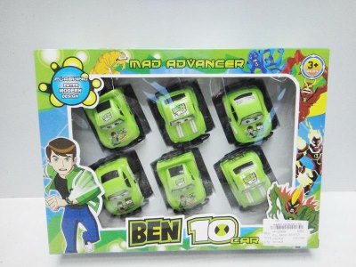 PULL BACK CAR 6PCS - HP1020689