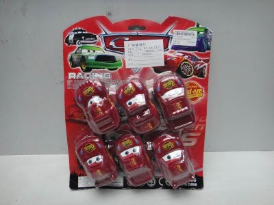 FRICTION CAR 6PCS - HP1020709