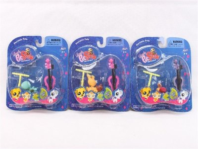 VINYL CARTOON ANIMAL 3ASST - HP1020774