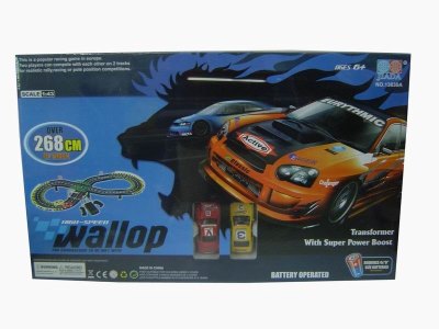 268CM B/O RAIL RACING CAR INCLUDED BATTERY - HP1020822