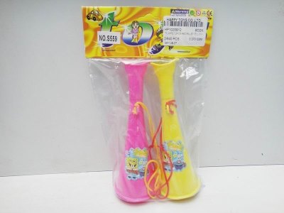 TRUMPET 2PCS RED/BLUE/YELLOW - HP1020912