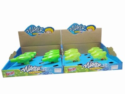 WATER GUN (TRANSPARENT) 12PCS/DISPLAY BOX - HP1020915