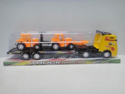 FRICTION TRUCK W/CAR(2PCS 2COLOR)  - HP1020988