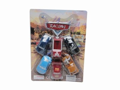 PULL BACK CAR W/6PCS - HP1021002