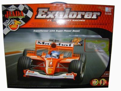 416CM B/O RACING CAR W/4 RAIL INCLUDED BATTERY - HP1021060