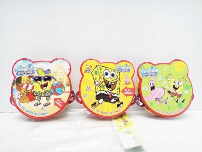 SPONGEBOB TAMBOURINE(10.8) 3ASST - HP1021180
