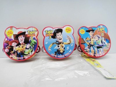 TOY STORY TAMBOURINE(10.8CM) 3ASST - HP1021184