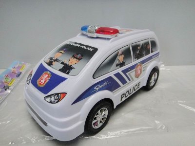 FRICTION POLICE CAR（WHITE） - HP1021294