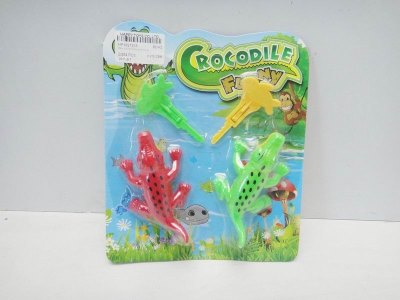 PRESS & GO CROCODILE 2PCS 3COLOR - HP1021318