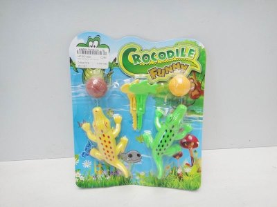 PRESS & GO CROCODILE 2PCS 3COLOR - HP1021320