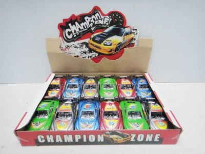 PULL BACK CAR 12PCS 4COLOR - HP1021328