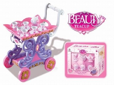 BATTERY OPERATER CART TEA SET - HP1021496