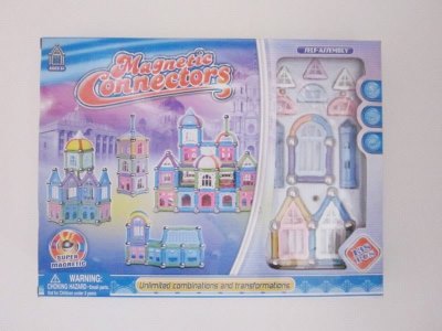 138PCS 3D MAGNETIC BUILDING BLOCK(RUSSIAN) - HP1021776