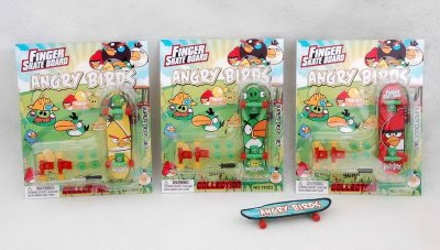 ANGER BIRDS FINGER SKATE BOARD 3ASST. - HP1021777