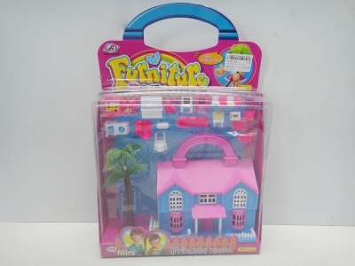 HOUSE W/FURNITURE 4ASST. - HP1021794