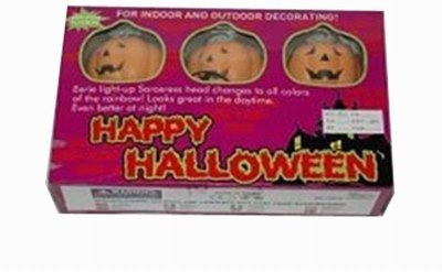 PUMPKINS W/FLASH INCLUDED 3 BATTERIES - HP1022073