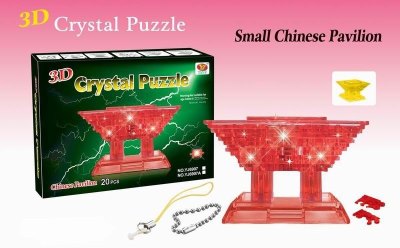 3D CRYSTAL PUZZLE 20PCS  - HP1022085