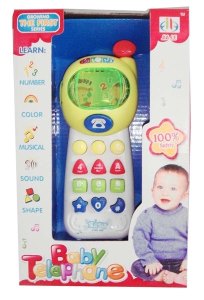 ENGLISH BABY TELEPHONE W/MUSIC$LIGHT - HP1022143