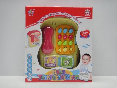 BABY PHONE HOUSE W/LIGHT & MUSIC ENGLISH - HP1022151