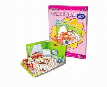 49PIECES 3D PUZZLE 5ASST - HP1022194