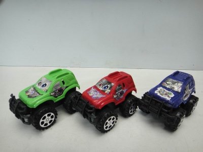 PULL BACK CAR RED/GREEN/BLUE 2ASST - HP1022198