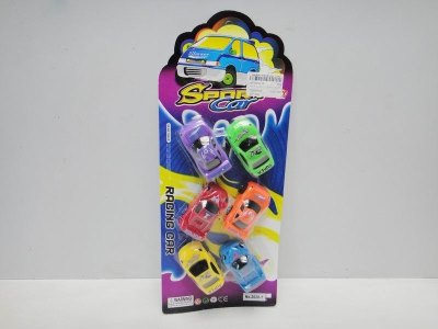 MINI FULL BACK CAR 6PCS 6ASST - HP1022319
