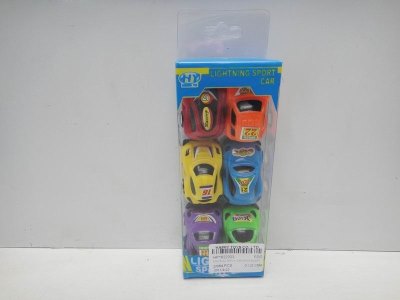 6只装迷你回力车 6款混装 - HP1022323