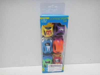 MINI FULL BACK CAR 6PCS 6ASST - HP1022325