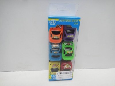MINI FULL BACK CAR 6PCS 6ASST - HP1022332