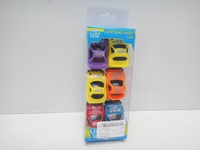 MINI FULL BACK CAR 6PCS 6ASST - HP1022333