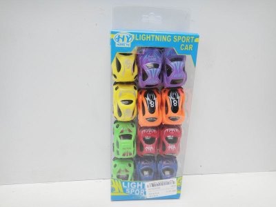 MINI FULL BACK CAR 12PCS 6ASST - HP1022336