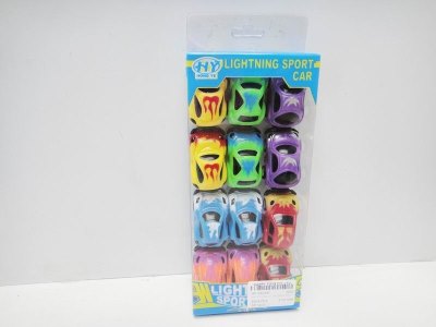 MINI FULL BACK CAR 12PCS 6ASST - HP1022337