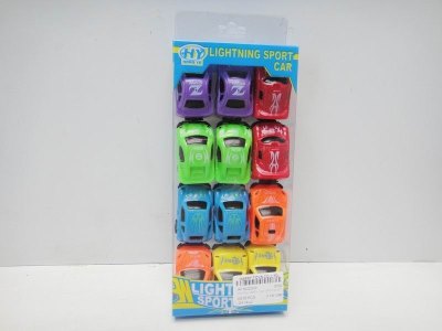 MINI FULL BACK CAR 12PCS 6ASST - HP1022339
