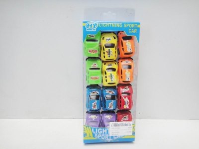 MINI FULL BACK CAR 12PCS 6ASST - HP1022341