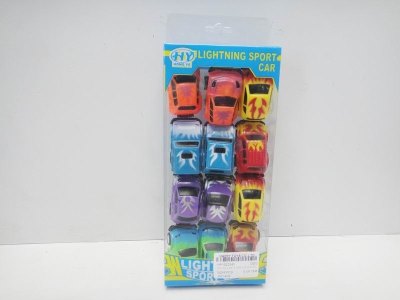 MINI FULL BACK CAR 12PCS 6ASST - HP1022343