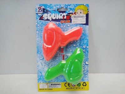 WATER GUN 2PCS GREEN/YELLOW/ORANGE - HP1022622
