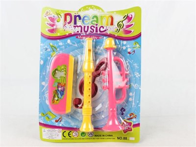 INFANT MUSICAL INSTRUMENT(HONK，FLUTE，HARMONICA)3PCS - HP1022656