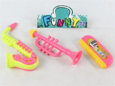 INFANT MUSICAL INSTRUMENT(HARMONICA,HONK,SAXOPHONE)3PCS - HP1022761