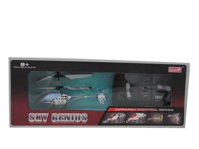 2FUNCTION R/C DIE CAST HELICOPTER W/INFRARED 2ASST. - HP1022806