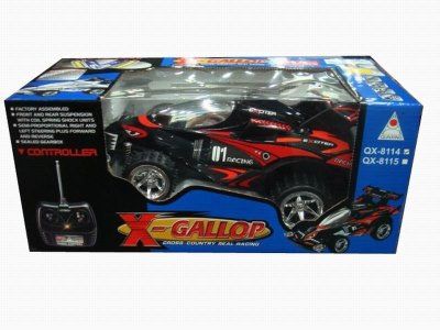 4 FUNCTION R/C CAR  SILVER/BLACK - HP1022849