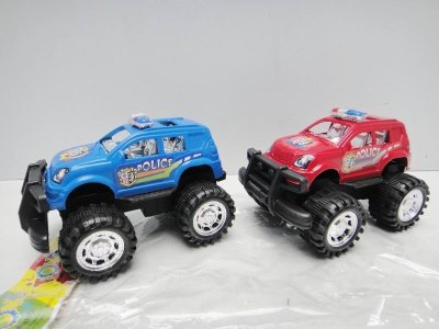 FRICTION POLICE CAR RED/BLUE/YELLOW/ORANGE - HP1022858