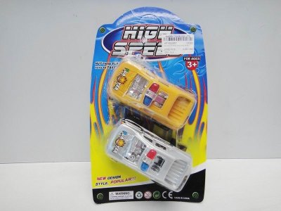 2只装回力警车 红蓝黄银4色混装 - HP1022863