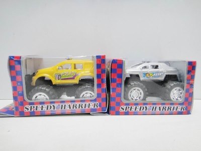 FRICTION POLICE CAR RED/BLUE/YELLOW/ORANGE - HP1022872