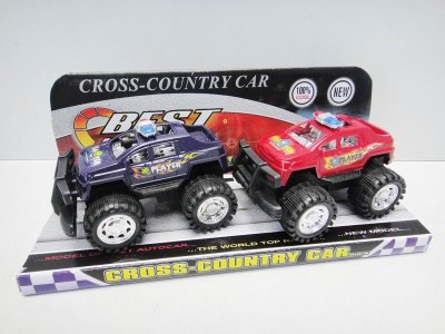 FRICTION CAR RED/BLUE/YELLOW/SILVER 2PCS - HP1022881