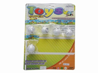 CARTOON SMILE FACE KEYCHAIN W/LIGHT 16PCS 5ASST. - HP1022966