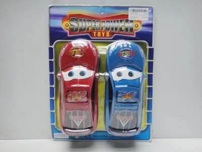 FRICTION CARS 2PCS RED/BLUE - HP1022992