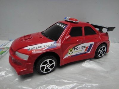 PULL LINE POLICE CAR RED/BLUE/SILVER - HP1023037