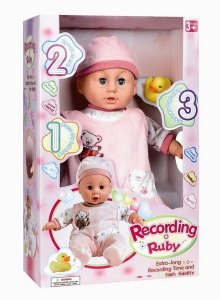 40.6CM B/O RECORDING RUBY DOLL  - HP1023085