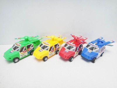 PULL LINE FLYING CAR RED/YELLOW/BLUE/GREEN - HP1023231